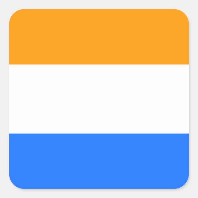Prince's Flag Square Sticker (Front)