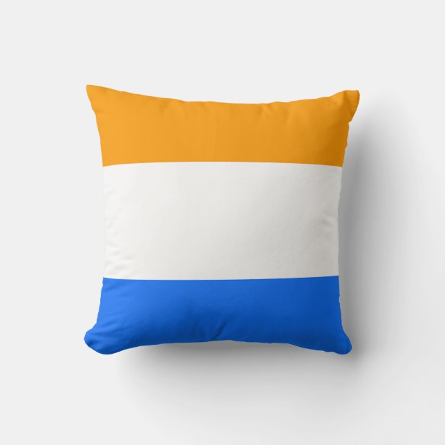 Prince's Flag Throw Pillow (Front)