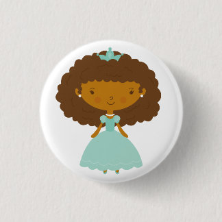 Princess 1 Inch Round Button