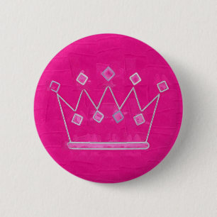 princess 2 inch round button