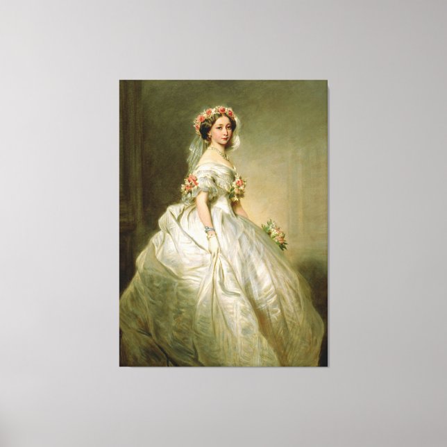 Princess Alice of the United Kingdom Portrait Canvas Print (Front)