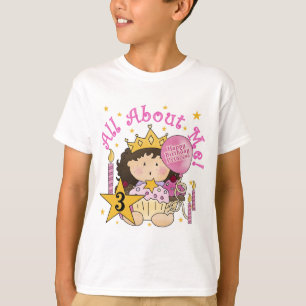 Princess All About Me 3e Anniversaire Tshirts