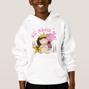 Princess All About Me 4th Birthday Tshirts