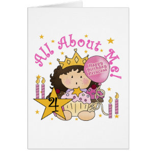 Princess All About Me 4th Birthday Tshirts