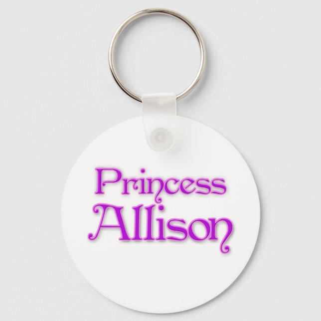Princess Allison Keychain (Front)