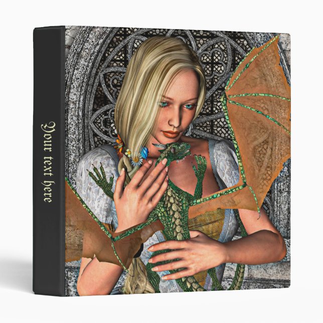 Princess and Dragon Binder (Front/Spine)
