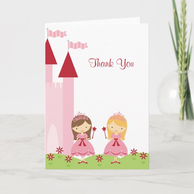 Princess and Pirate Note Card (Front)