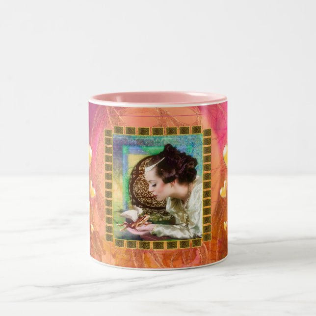 Princess and the Frog Prince Two-Tone Coffee Mug (Center)