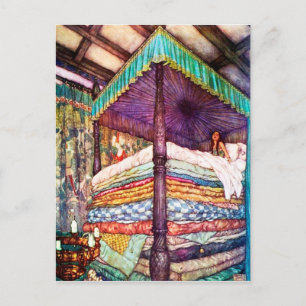 Princess and the Pea Postcard