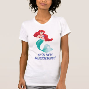 Princess Ariel   It's My Birthday T-Shirt