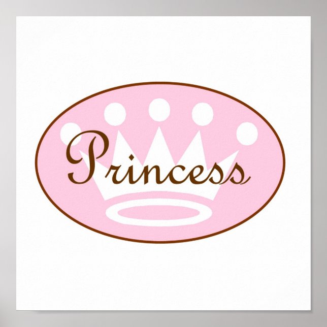 Princess Art Canvas Poster (Front)