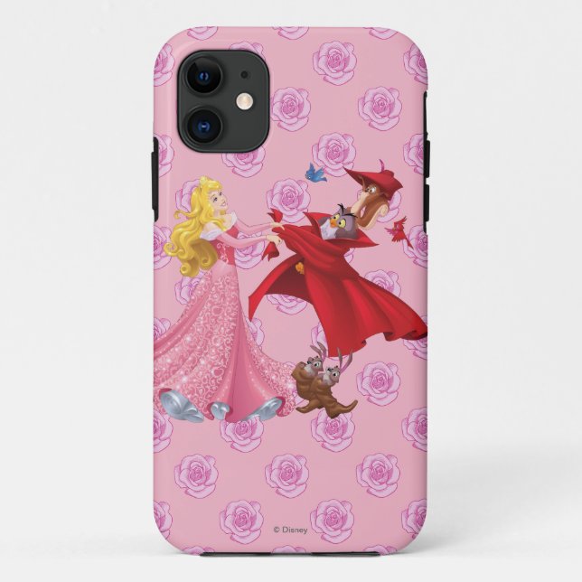 Princess Aurora and Forest Animals Case-Mate iPhone Case (Back)