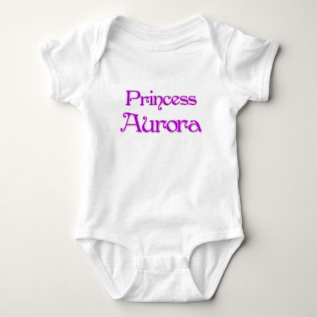 Princess Aurora Baby Bodysuit (Front)