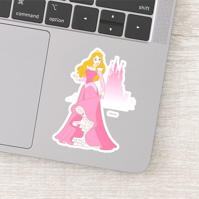 Princess Aurora & Castle Graphic (Detail)