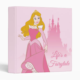 Princess Aurora & Castle Graphic Binder