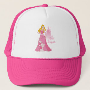 Princess Aurora & Castle Graphic Trucker Hat