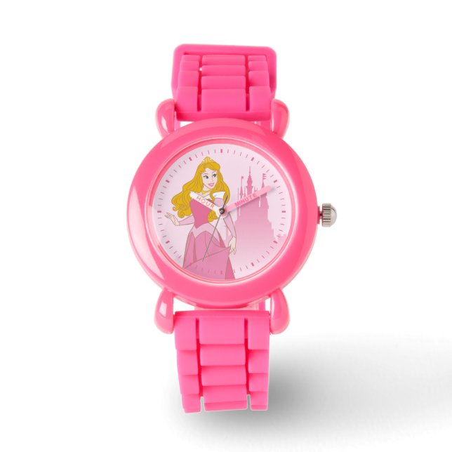 Princess Aurora & Castle Graphic Watch (Front)