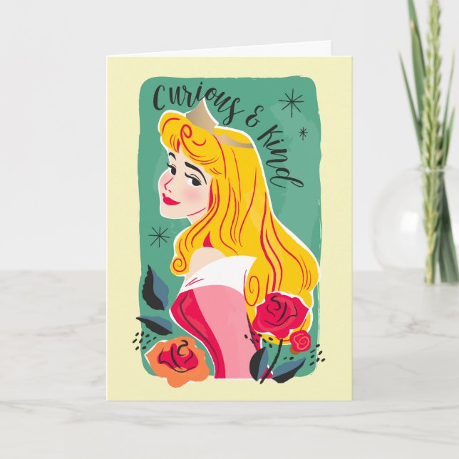 Princess Aurora - Curious & Kind Card (Front)