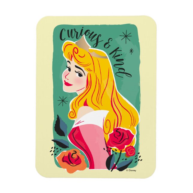 Princess Aurora - Curious & Kind Magnet (Vertical)