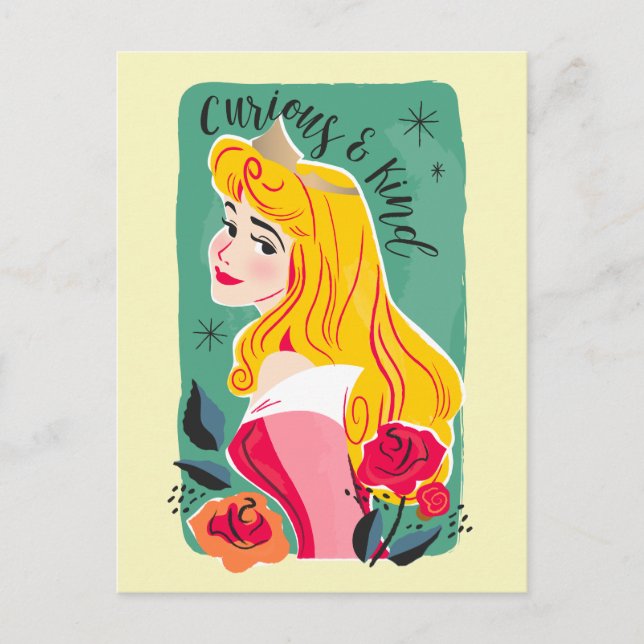 Princess Aurora - Curious & Kind Postcard (Front)