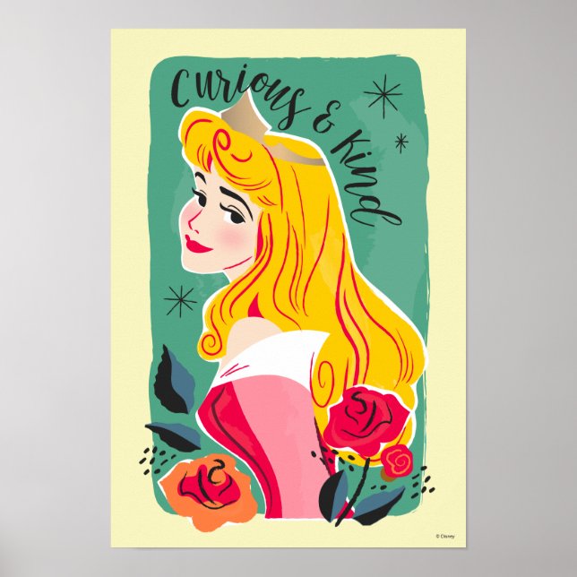 Princess Aurora - Curious & Kind Poster (Front)