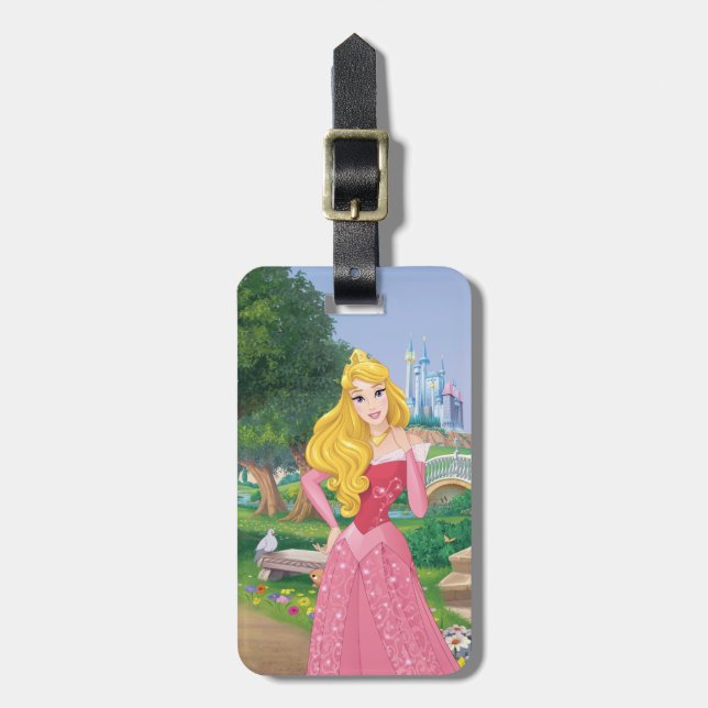Princess Aurora Luggage Tag (Front Vertical)
