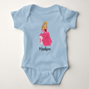 Princess Aurora Pretty in Pink Baby Bodysuit