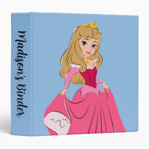 Princess Aurora Pretty in Pink Binder