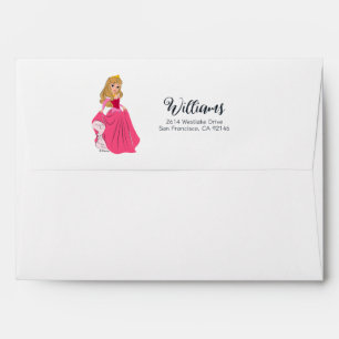 Princess Aurora Pretty in Pink Envelope