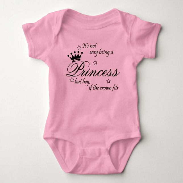 Princess Baby Bodysuit (Front)