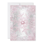 Princess Baby Shower Blush Pink Winter Wonderland