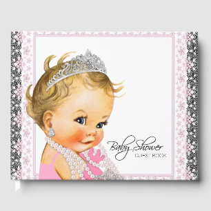 Princess Baby Shower Guest Book