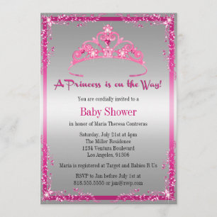 Princess Baby Shower Invitation