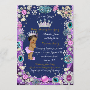 Princess Baby Shower Invitation, Little Princess. Invitation