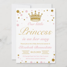 Princess Baby Shower Its A Girl