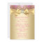 Princess Baby Shower Pink Gold Ballerina Ethnic