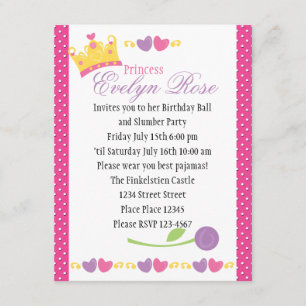 Princess Ball Invitation