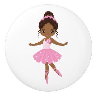 Princess Ballerina Ceramic Knob