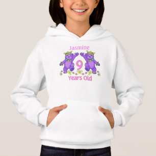 Princess Bears 9th Birthday Custom Name