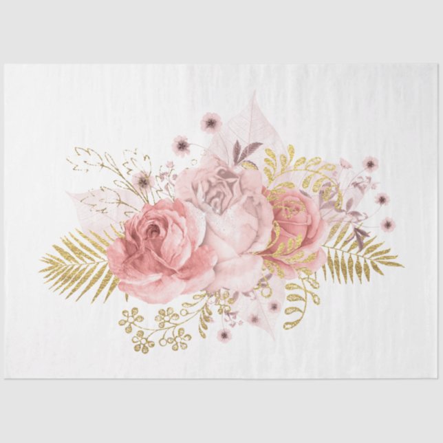 Princess Bee Series Design 29 Tissue Paper (Front)