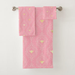Princess Bee Series Design #3  Bath Towel Set