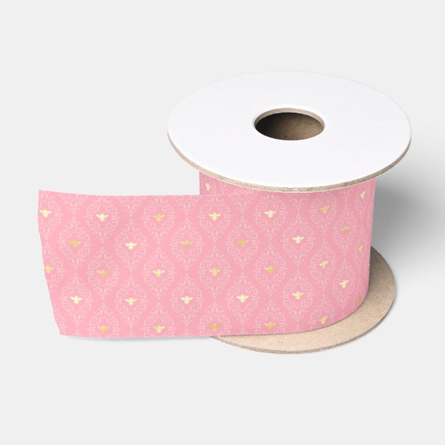 Princess Bee Series Design #3 Satin Ribbon (Spool)