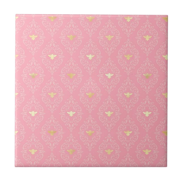 Princess Bee Series Design #3    Tile (Front)