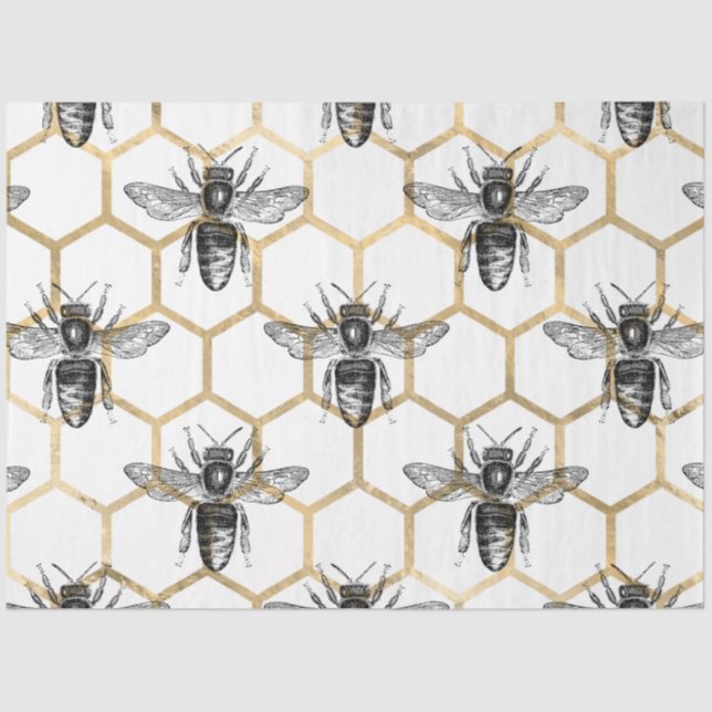 Princess Bee Series Design 40 Tissue Paper (Front)