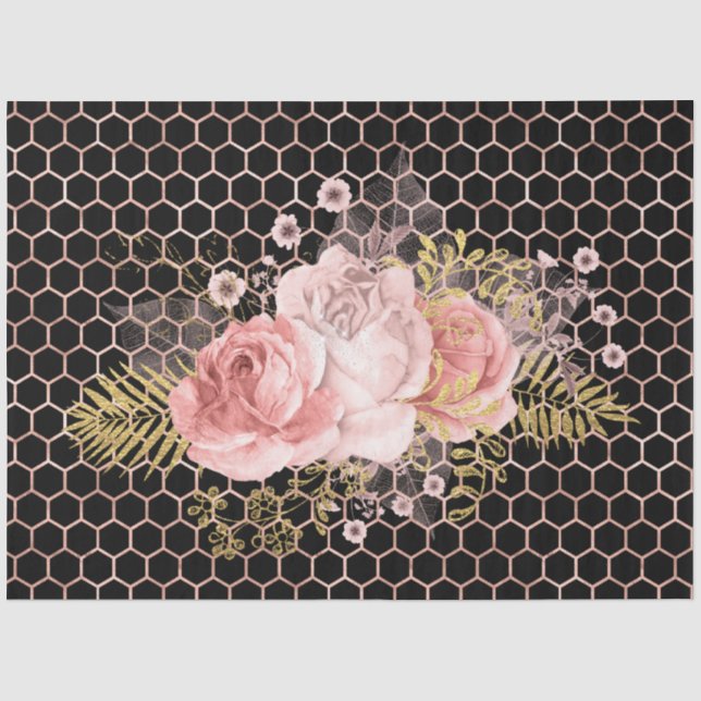 Princess Bee Series Design 45 Tissue Paper (Front)