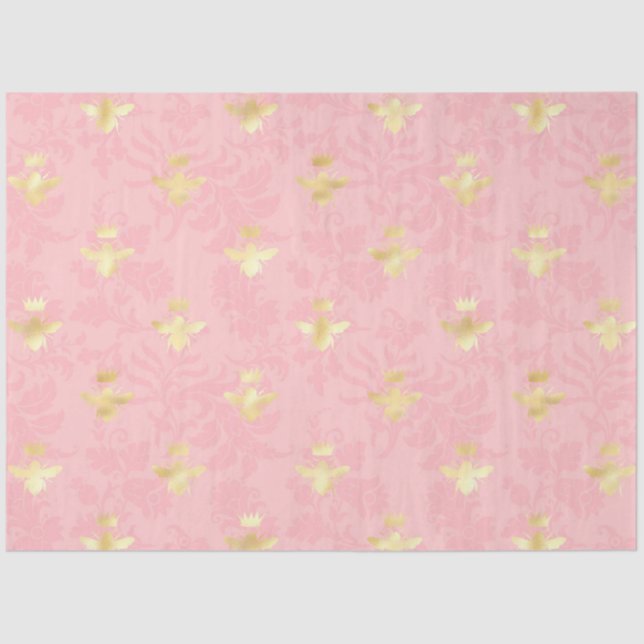 Princess Bee Series Design #4 Tissue Paper (Front)