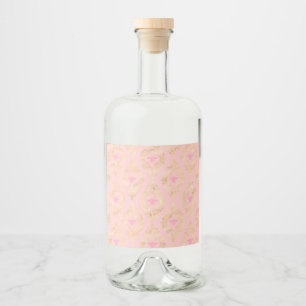 Princess Bee Series Design #5 Liquor Bottle Label