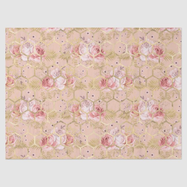 Princess Bee Series Design 5 Tissue Paper (Front)