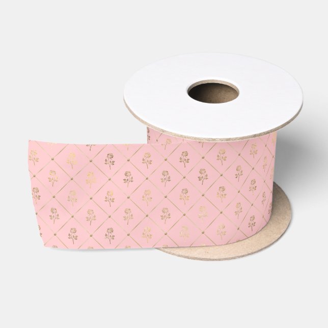 Princess Bee Series Design #6 Satin Ribbon (Spool)