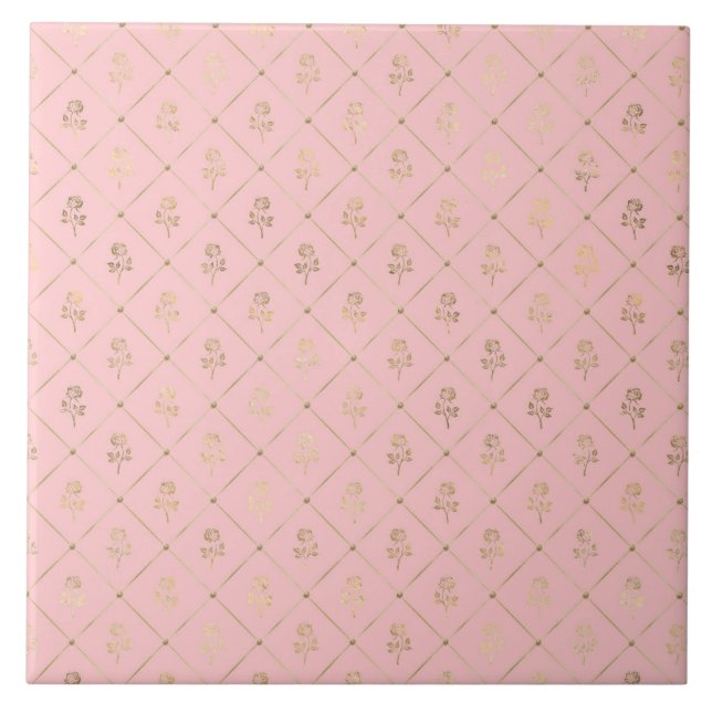 Princess Bee Series Design #6   Tile (Front)